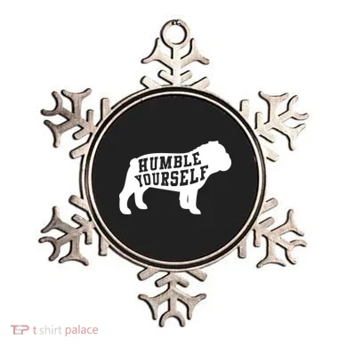 Humble Yourself Dog Ornament