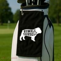 Humble Yourself Dog Golf Towel thumb 2