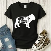 Humble Yourself Dog Women's T-Shirt thumb 3