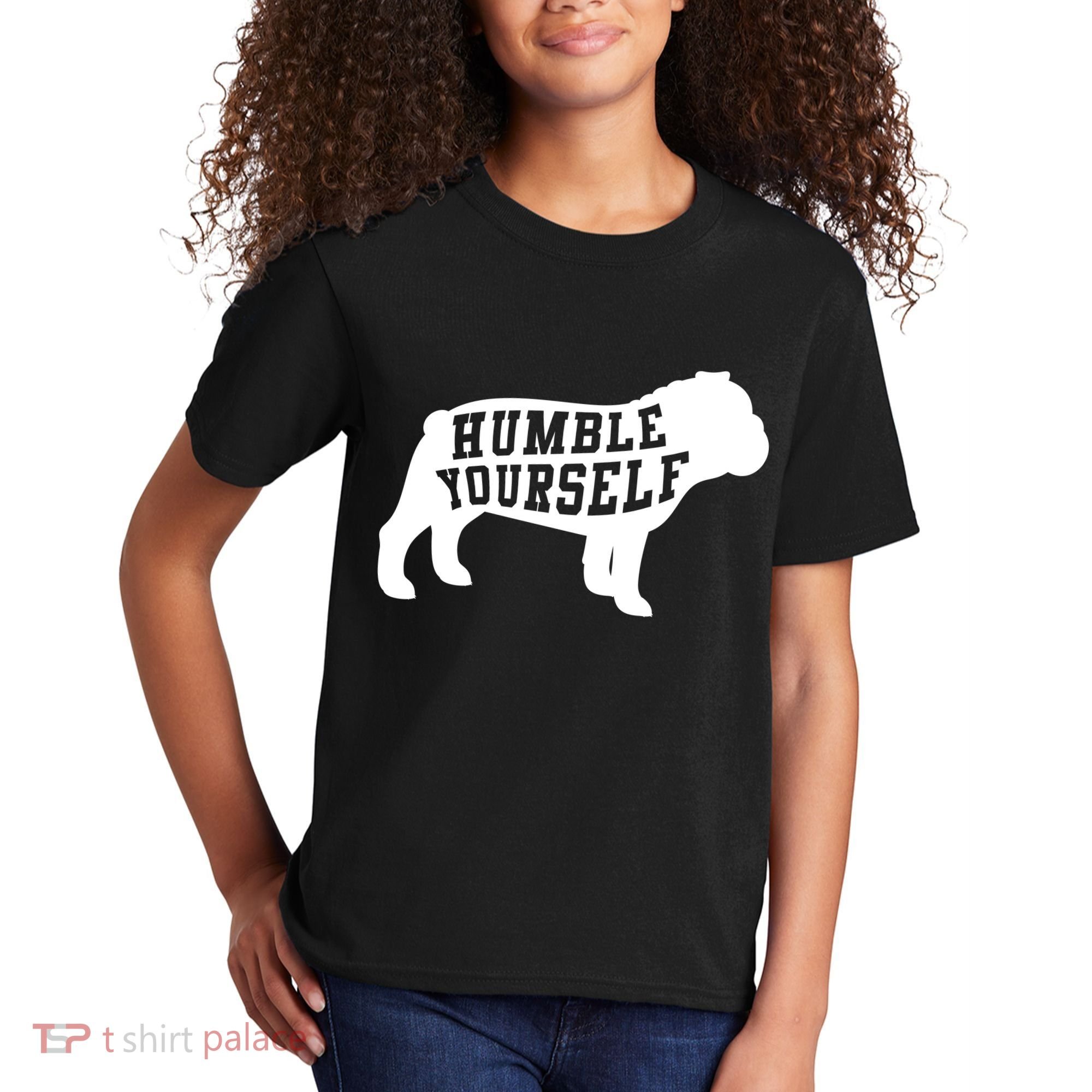 Humble Yourself Dog Kids T-Shirt