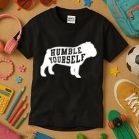 Humble Yourself Dog Kids T-Shirt thumb 3