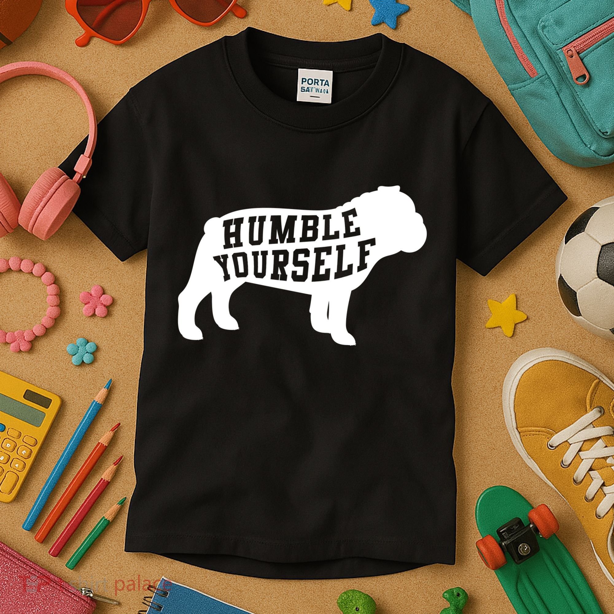 Humble Yourself Dog Kids T-Shirt