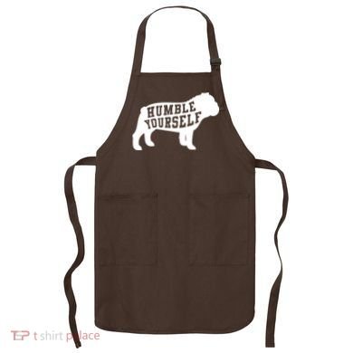 Humble Yourself Dog Apron