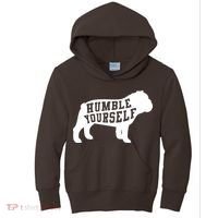 Humble Yourself Dog Kids Hoodie thumb 0