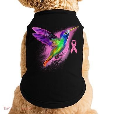 Humming Bird Breast Cancer Awareness Doggie Tank