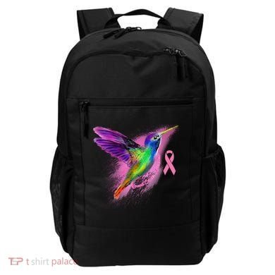 Humming Bird Breast Cancer Awareness Backpack