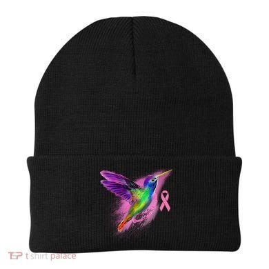 Humming Bird Breast Cancer Awareness Beanie