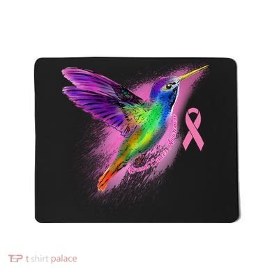 Humming Bird Breast Cancer Awareness Mousepad