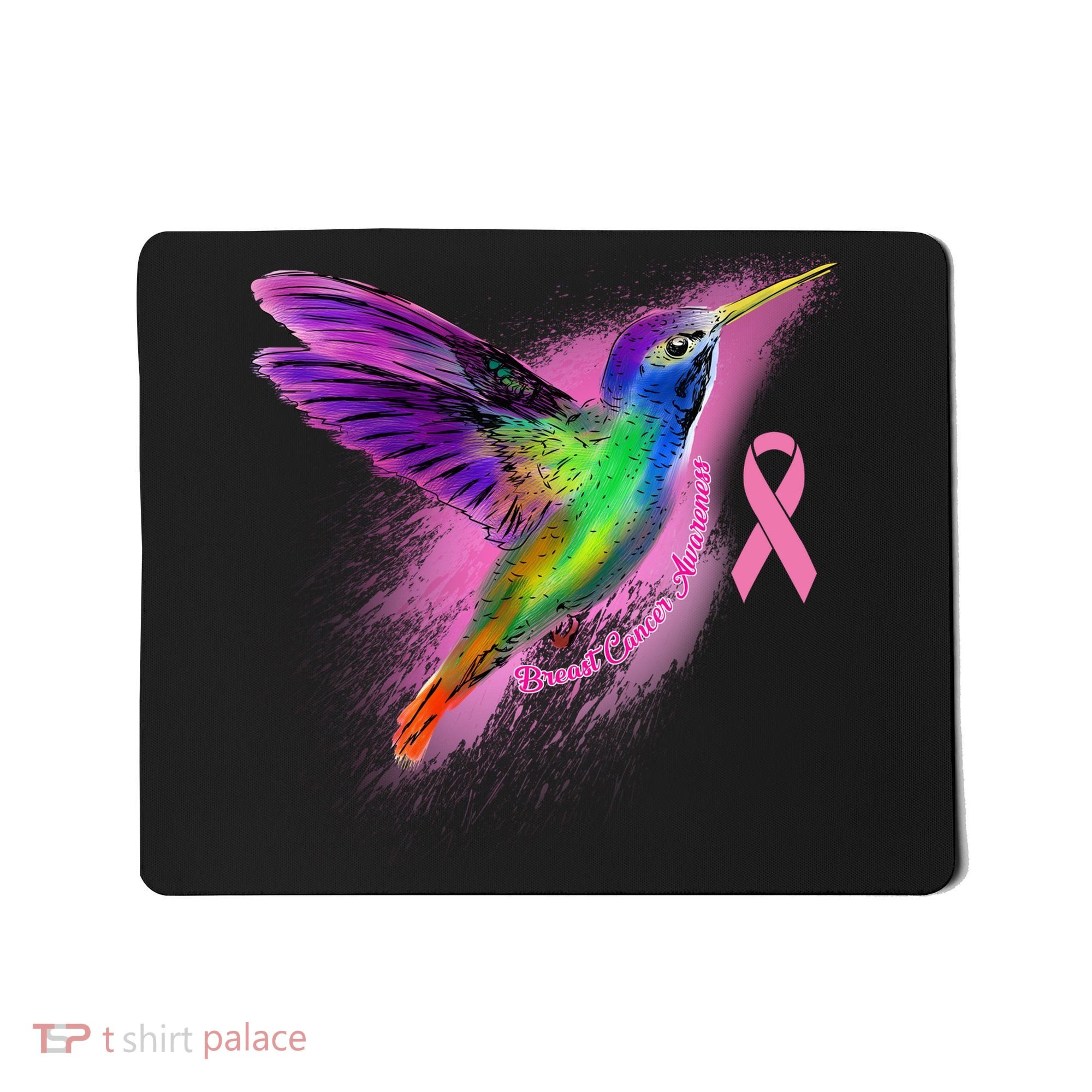 Humming Bird Breast Cancer Awareness Mousepad