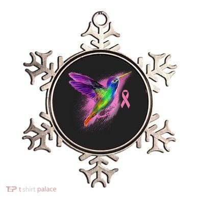 Humming Bird Breast Cancer Awareness Ornament
