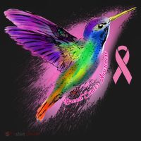 Humming Bird Breast Cancer Awareness Women's Tank Top thumb 5