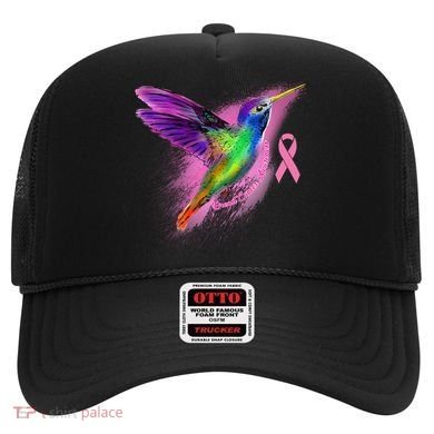 Humming Bird Breast Cancer Awareness Hat