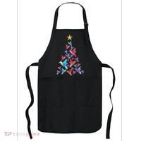 Humming Bird Christmas Tree Apron thumb 0