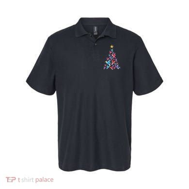 Humming Bird Christmas Tree Polo