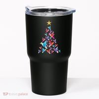 Humming Bird Christmas Tree Tumbler thumb 0