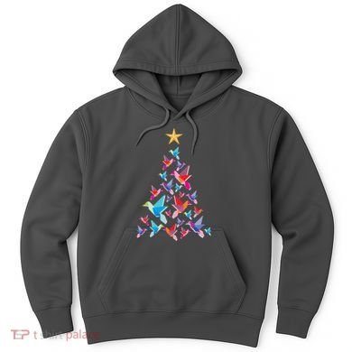 Humming Bird Christmas Tree Hoodie
