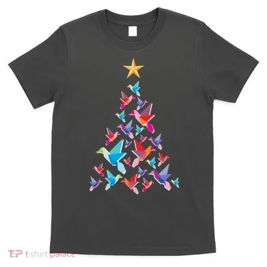 Humming Bird Christmas Tree T-Shirt