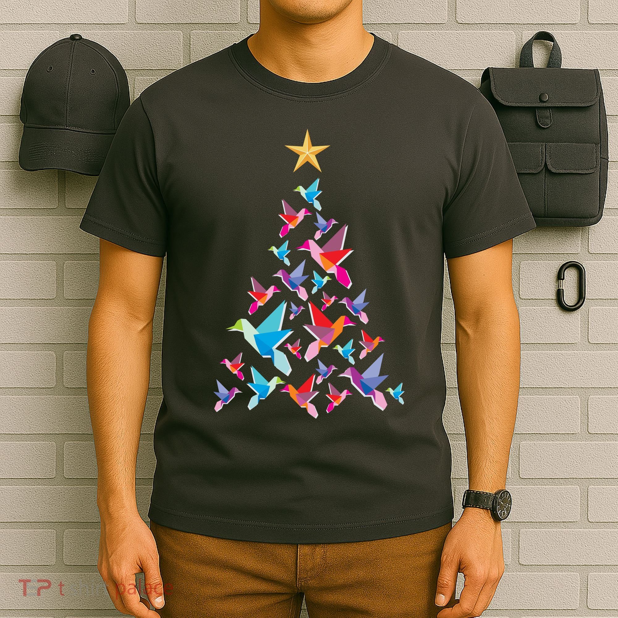 Humming Bird Christmas Tree T-Shirt
