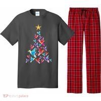 Humming Bird Christmas Tree Pajama Set thumb 0