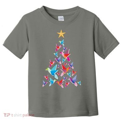 Humming Bird Christmas Tree Toddler T-Shirt