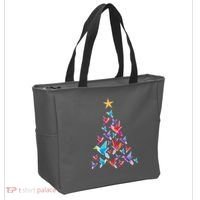Humming Bird Christmas Tree Tote Bag thumb 2