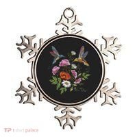 Humming Birds Flowers Ornament thumb 0