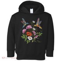 Humming Birds Flowers Toddler Hoodie thumb 0