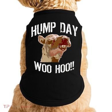 Hump Day Woo Hoo Camel Face Doggie Tank