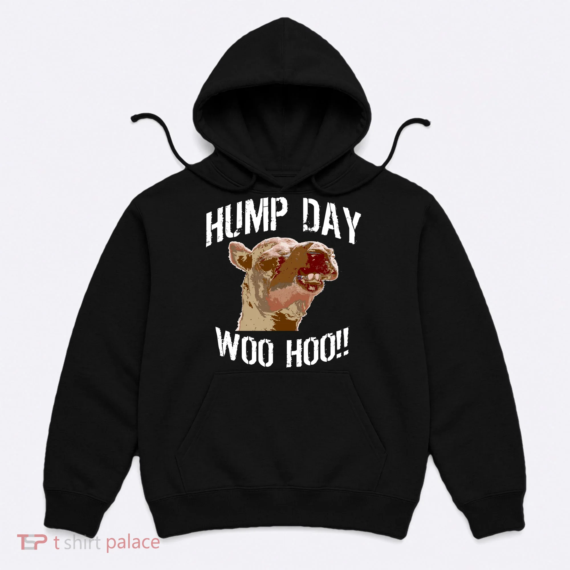 Hump Day Woo Hoo Camel Face Hoodie