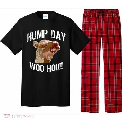 Hump Day Woo Hoo Camel Face Pajama Set