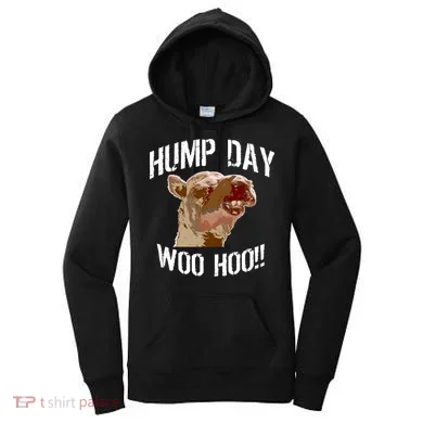 Hump Day Woo Hoo Camel Face Women's Hoodie
