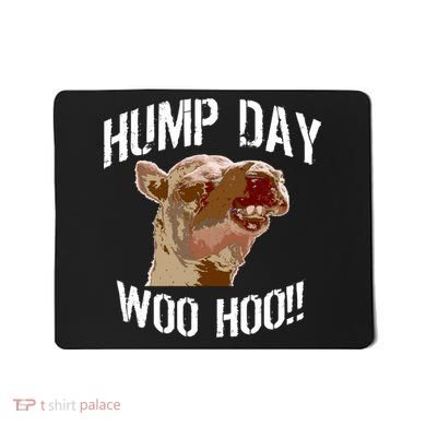 Hump Day Woo Hoo Camel Face Mousepad