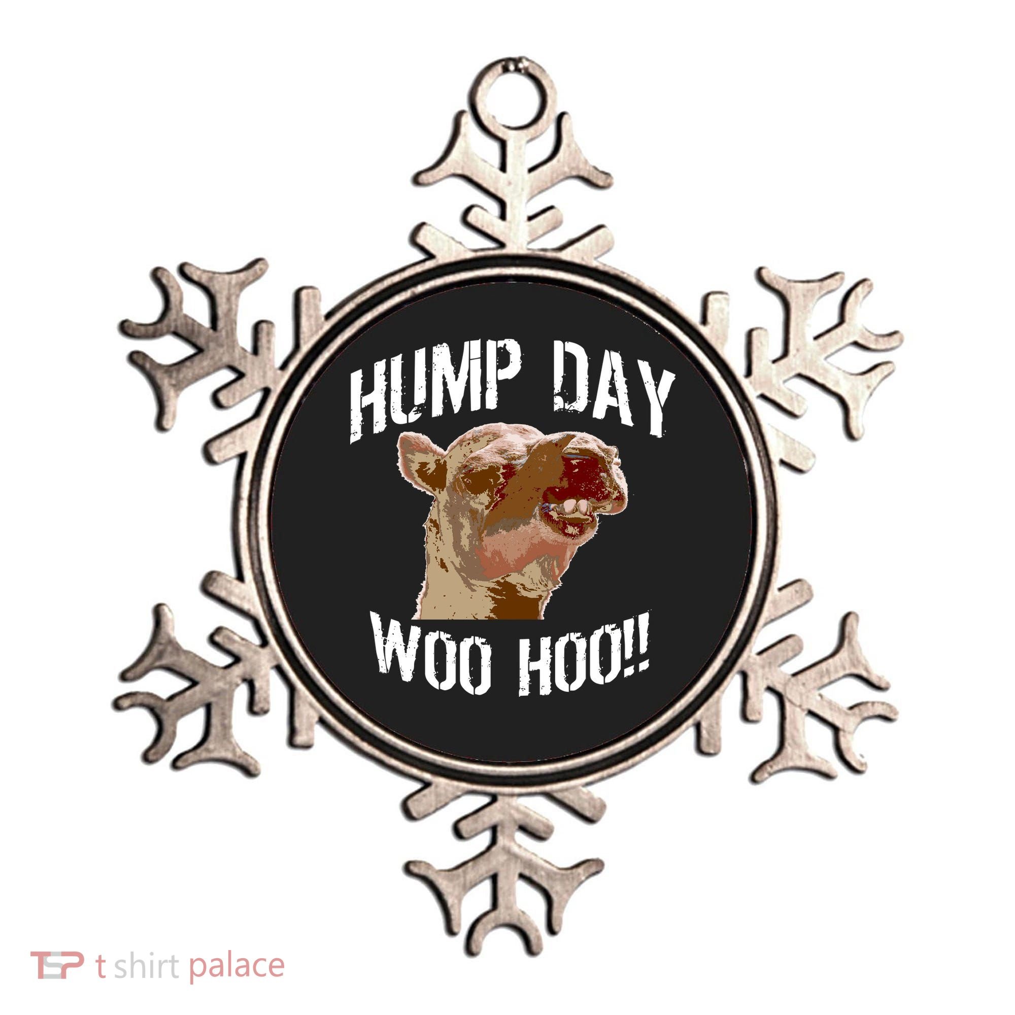 Hump Day Woo Hoo Camel Face Ornament