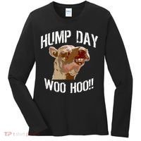 Hump Day Woo Hoo Camel Face Women's Long Sleeve Shirt thumb 0