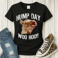 Hump Day Woo Hoo Camel Face Women's T-Shirt thumb 3