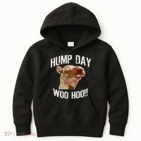 Hump Day Woo Hoo Camel Face Kids Hoodie thumb 0