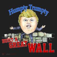 Humpty Trumpty Build A Great Wall Women's Sweatshirt thumb 2