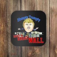 Humpty Trumpty Build A Great Wall Coaster thumb 0