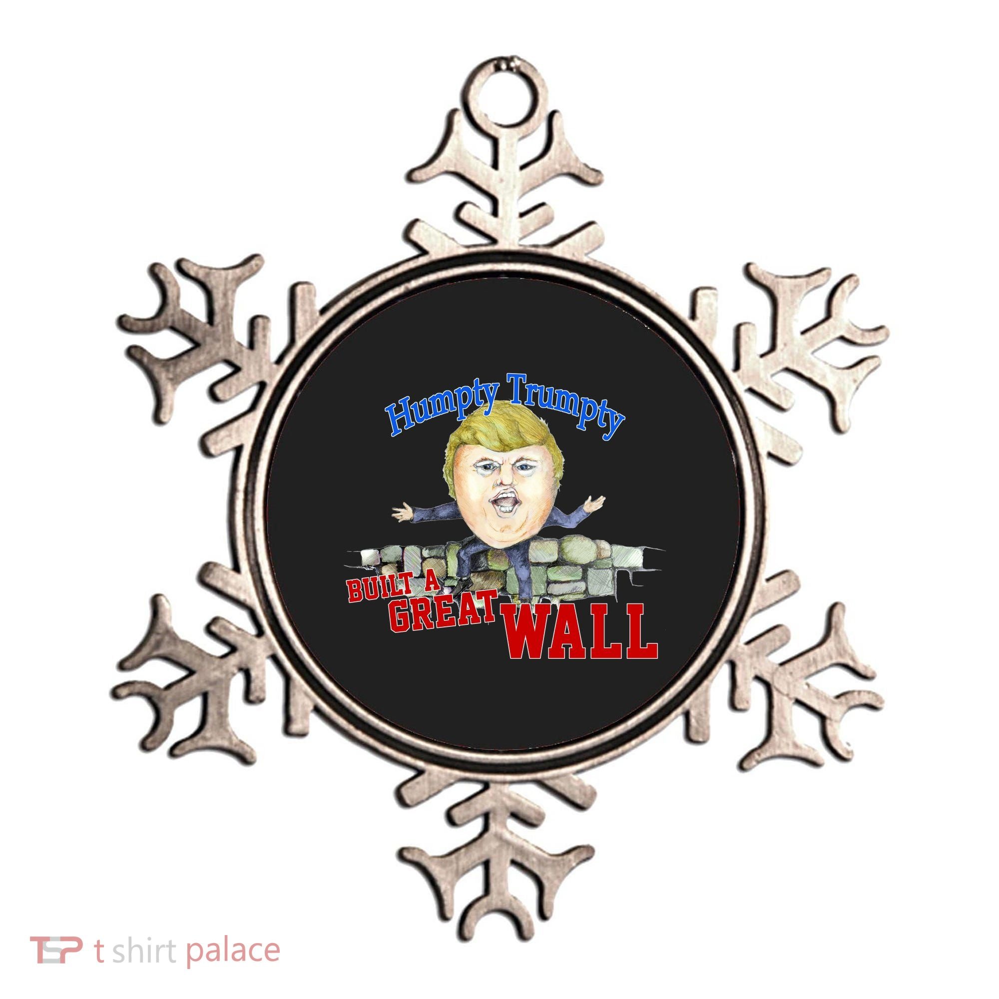 Humpty Trumpty Build A Great Wall Ornament