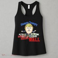 Humpty Trumpty Build A Great Wall Women's Tank Top thumb 3