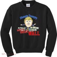 Humpty Trumpty Build A Great Wall Kids Sweatshirt thumb 0
