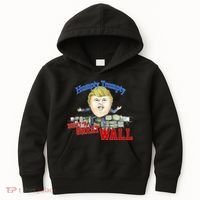 Humpty Trumpty Build A Great Wall Kids Hoodie thumb 0