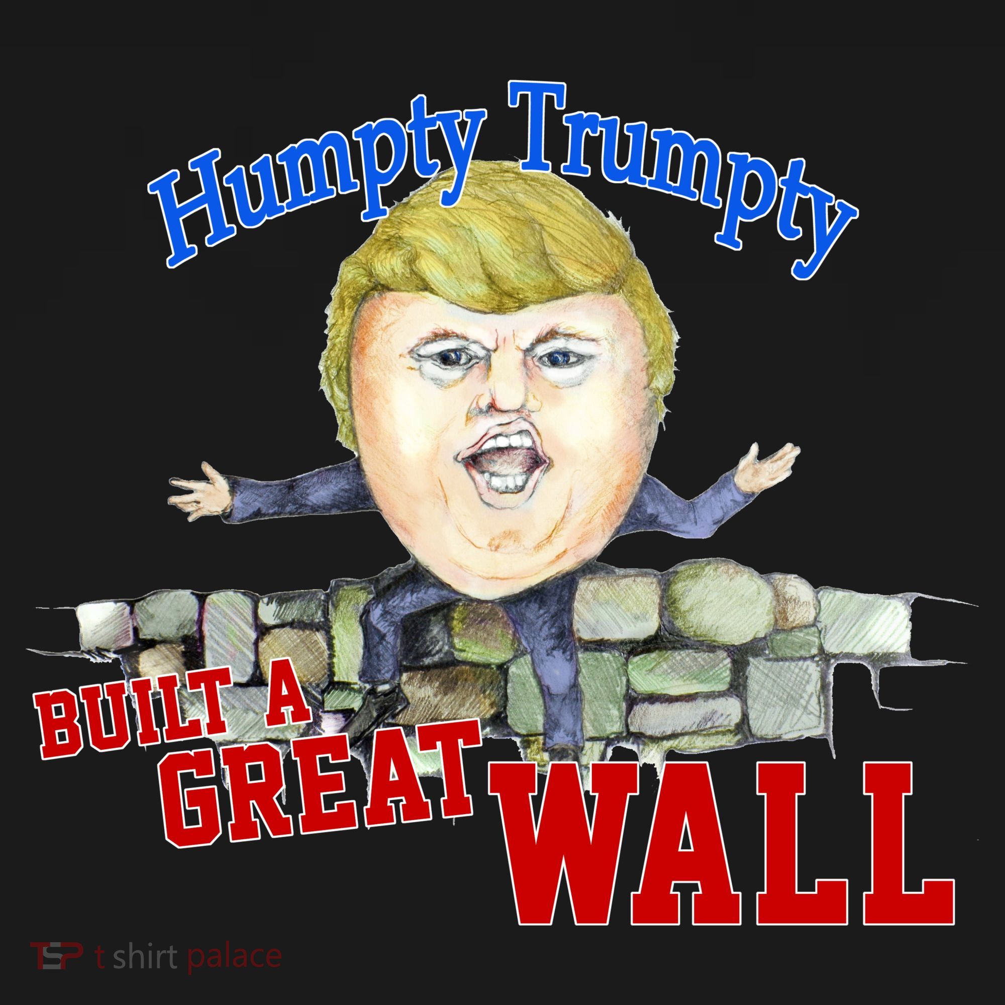 Humpty Trumpty Build A Great Wall Tote Bag