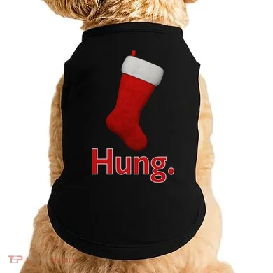 Hung Funny Christmas Doggie Tank