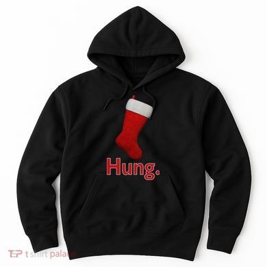 Hung Funny Christmas Hoodie
