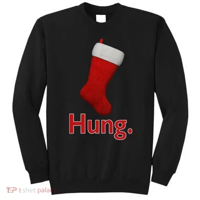 Hung Funny Christmas Sweatshirt