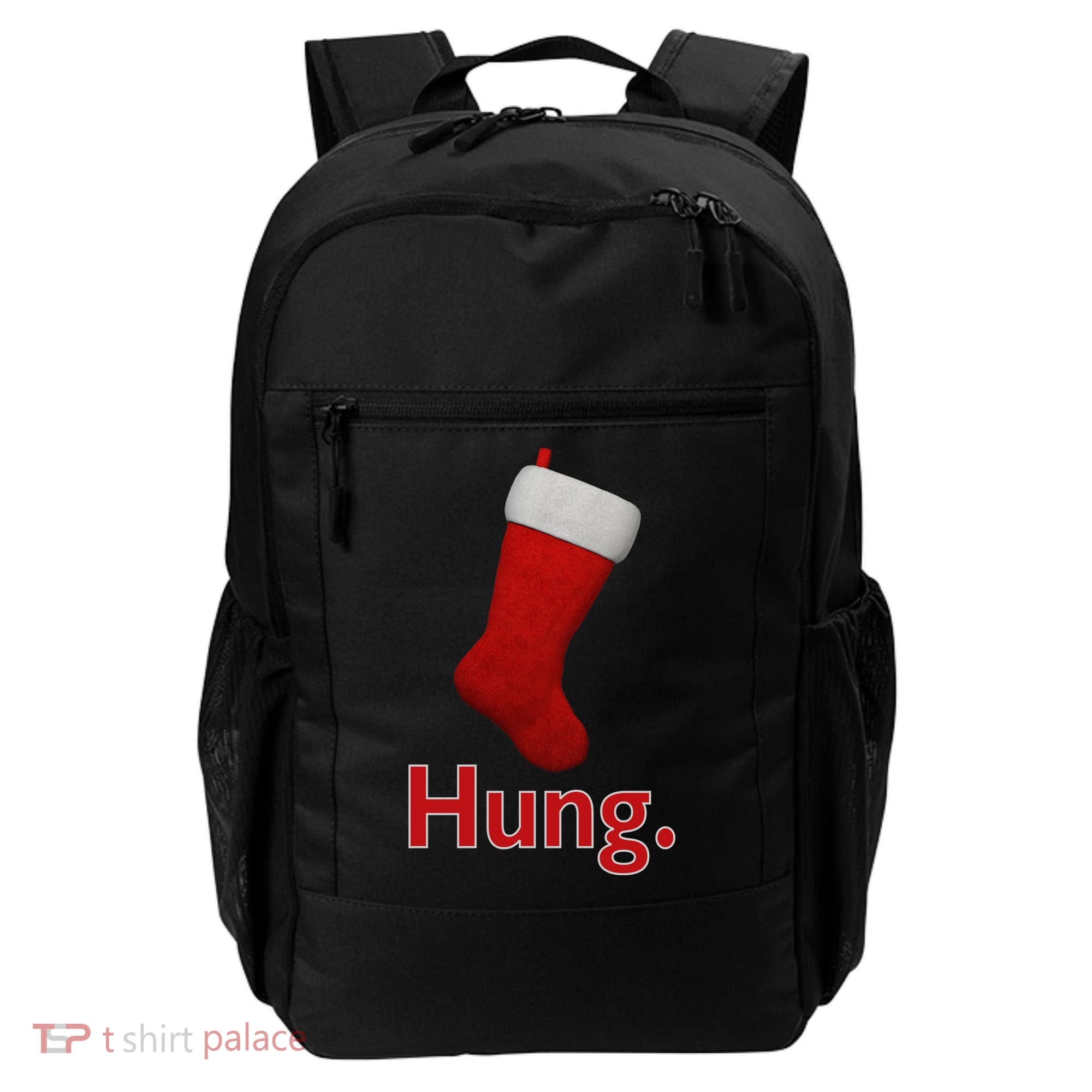 Hung Funny Christmas Backpack