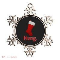 Hung Funny Christmas Ornament thumb 0