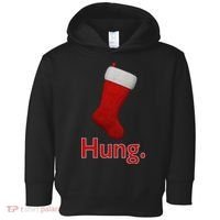 Hung Funny Christmas Toddler Hoodie thumb 0
