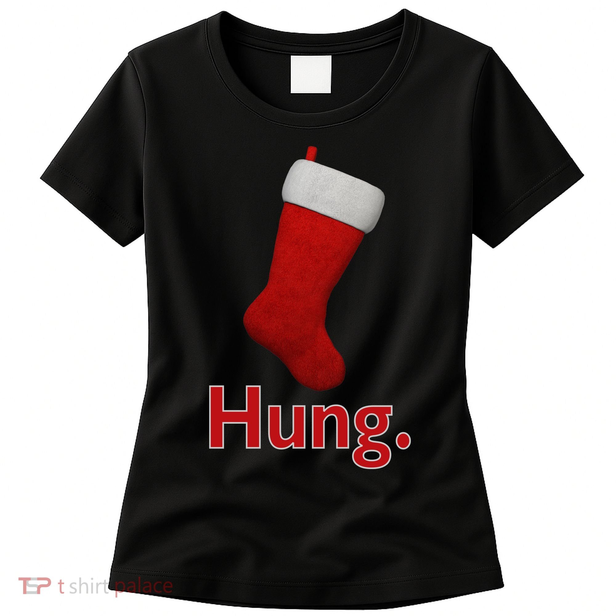 Hung Funny Christmas Women's T-Shirt